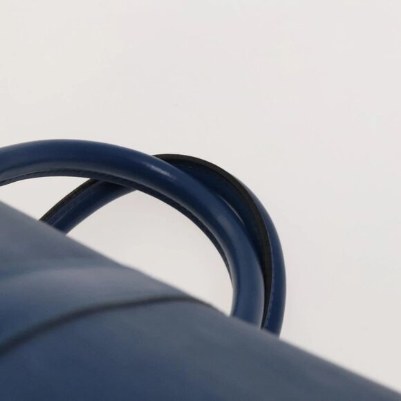 LOUIS VUITTON Epi Keepall 55 Boston Bag Toledo Blue - Picture 8 of 15